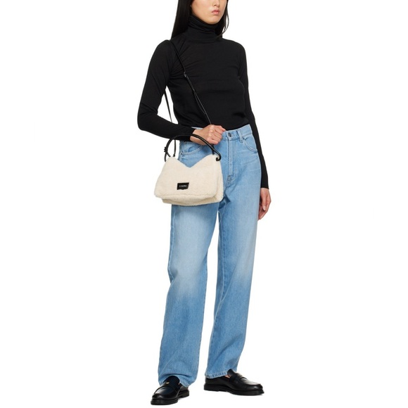 Price Firm - STAUD Shearling Valerie Bag - Picture 4 of 12